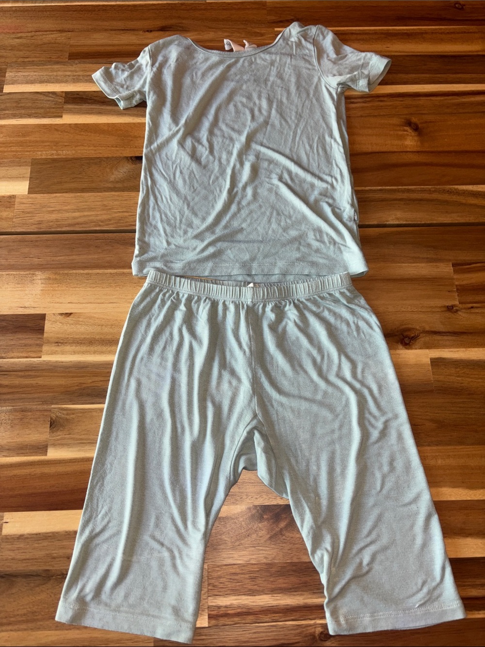 Kyte BABY Light sage Short Sleeve Pajama Set